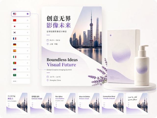 多语言与界面感示例